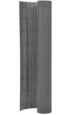 vidaXL Garden Fence in Grey