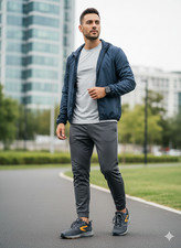 Kalenji Men's Run Active Black / Yellow Shoes Size 10.5 (976)