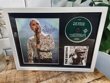Morrissey / Hand Signed Photo / The Smiths - Meat Is Murder /COA / A3 Frame 