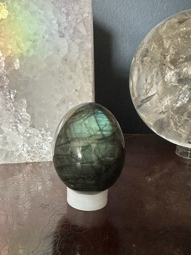 Labradorite crystal egg for - egg,