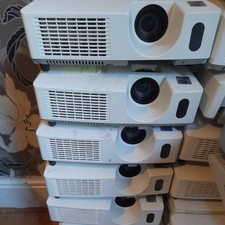 Job lot ×5  PROJECTOR HITACHI CP-RX80 TRI-LCD 2200 ANSI LUMENS VGA POWER  CORD