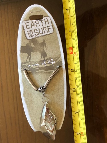 Necklace shell beach encased - necklace,