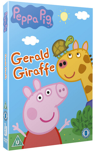 Peppa pig gerald - giraffe, dvd