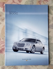 Chrysler 300C saloon 3.0 V6 CRD & 6.1 V8 SRT8. 2007/2008 UK brochure 30 pages.