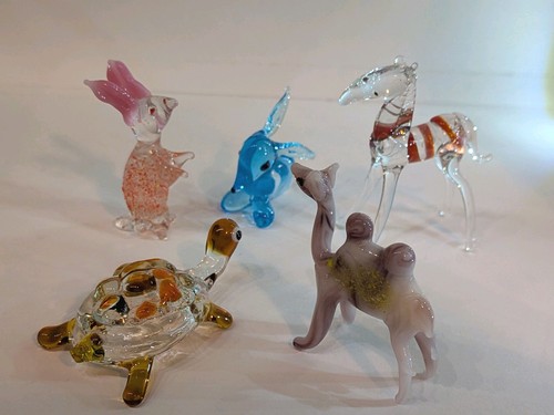 Vintage glass animal - vintage,