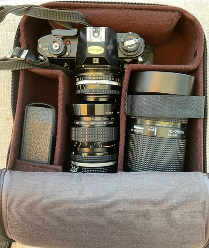Nikon 35mm slr camera 50mm - em,