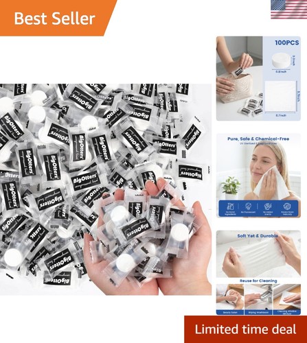 Portable 100pcs cotton - 100pcs,