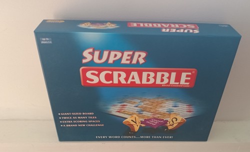 Super scrabble wooden tiles - super, &