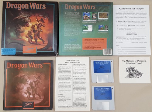 Dragon wars 1989 interplay - dragon,