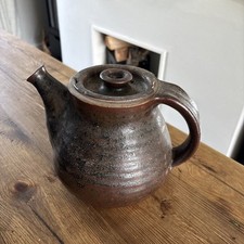 Vintage Stoneware Pottery Teapot