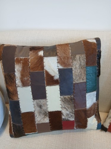 Brazilian cowhide cushions - brazilian,