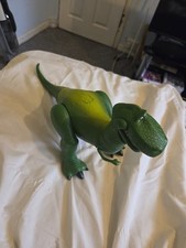 ?Disney Store Toy Story Talking Rex Dinosaur Large 12'' Tall T-Rex Figure Toy 