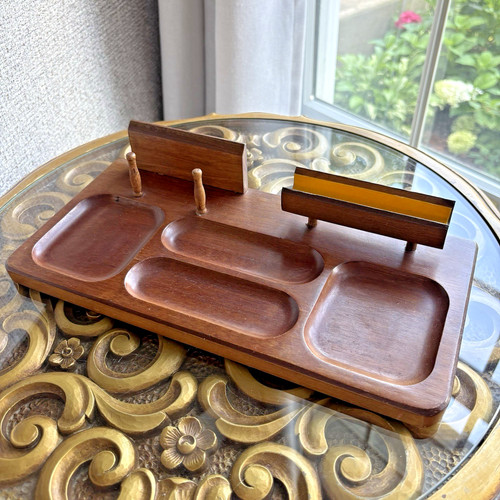 Vintage mcm mid - century, wood