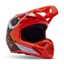 Fox Racing V1 Lean Helmet MX24 Off-Road Fluorescent Orange