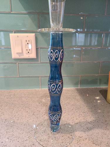 Romanian art glass stem - ,