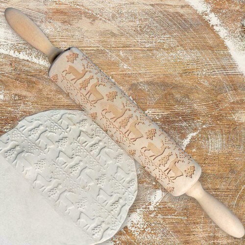 Christmas wooden embossing - christmas,