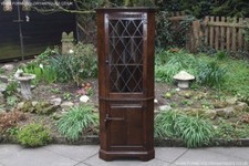 A NIGEL RUPERT GRIFFITHS OAK CORNER CABINET CUPBOARD SIDEBOARD DRESSER SHELVES