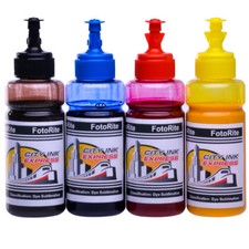 Dye sublimation ink refill set