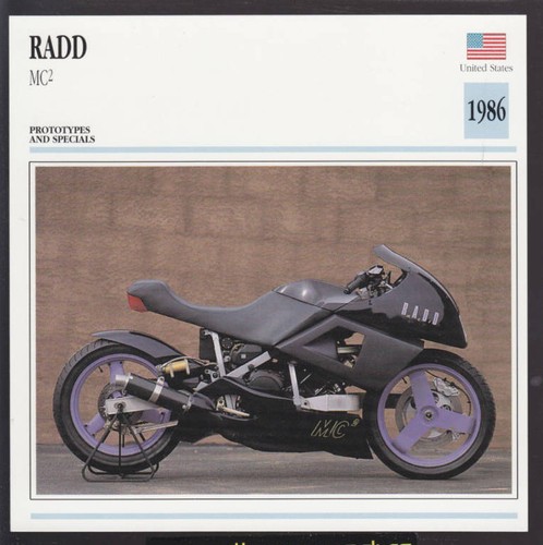 1986 radd mc2 fz750 - radd, r.a.d.d.