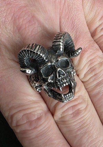 Gothic horned goat - gothic,