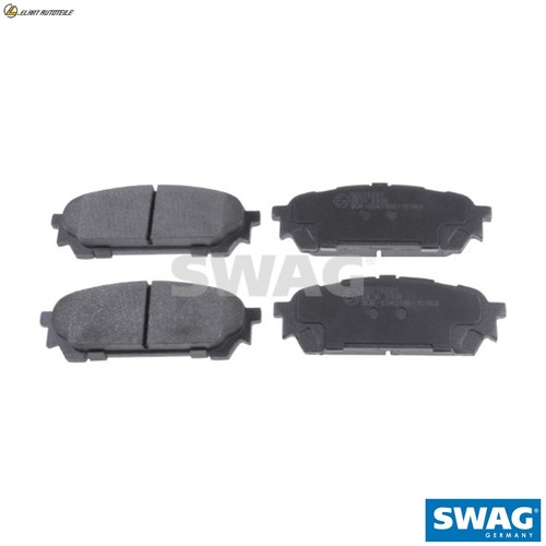 Brake pad set disc - set, 10