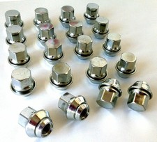 Alloy Wheel Nuts Lug Silver