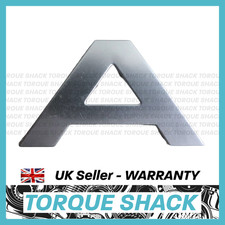 USED 3D "A” Letter Badge Range Rover Bonnet Tailgate L405 etc - Matte Silver