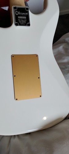 Charvel gold backplate cover - gold,
