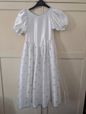Rare Disney Store Ariel (Little Mermaid) wedding Dress Age 6-8years - UK Made