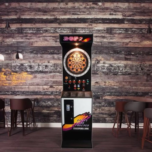 Darts arcade machine coin card - darts,