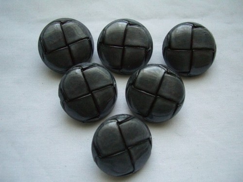 Grey glossy finish leather - grey,