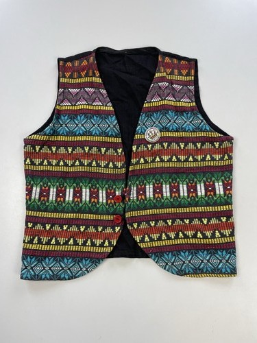 Boho tribal embroidered black - embroidered,