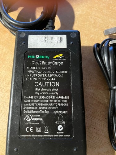 Genuine powercaddy 12v lead - powercaddy,