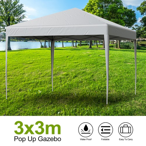 3x3m gazebo pop garden - 3x3m, up