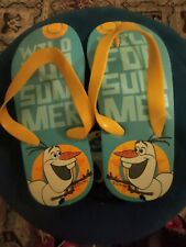 FROZEN FLIP FLOPS JOB LOT FOR SALE. SIZE 29/30 KIDS 11.  45 PAIRS