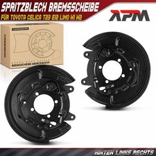2X Splash Shield Brake Disc