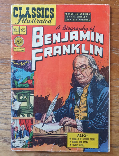 Classics illustrated 65 - illustrated, #