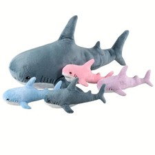 5pcs mother baby shark - shark, large