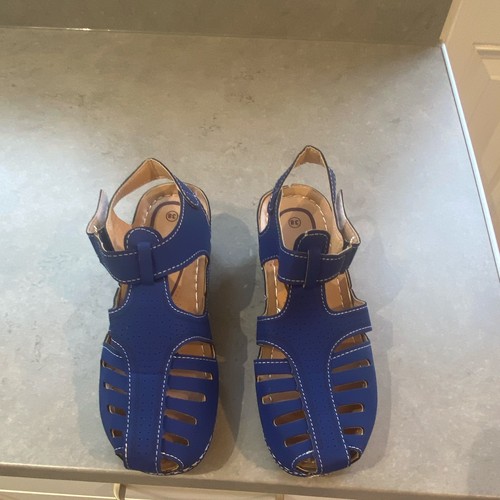 Navy blue women sandals - navy,