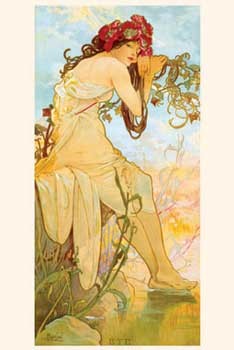 Alphonse mucha summer open - alphonse,