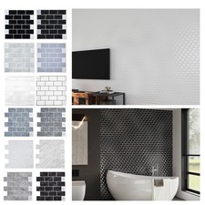 10Pcs Sheet Stick on Tile