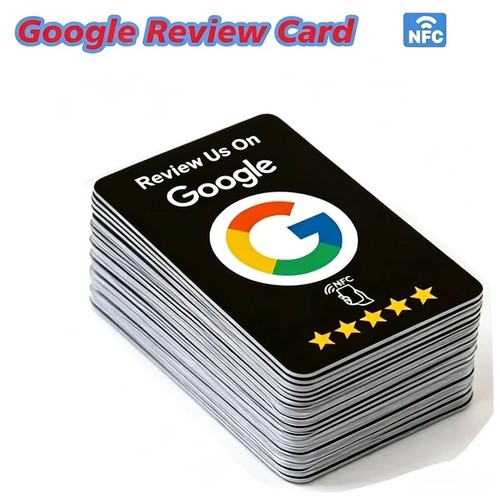 Nfc google review card - review,