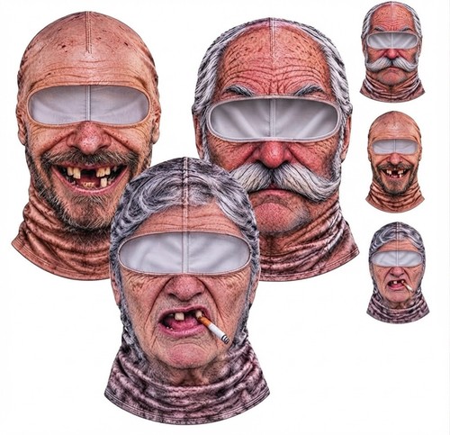 Funny face ski - 3d,