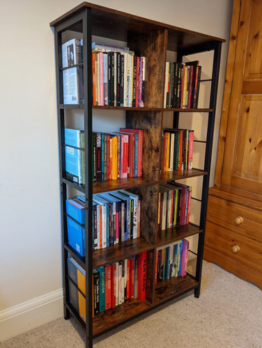Tall industrial bookcase - tall,