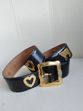 MOSCHINO Designer Black/ Gold