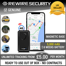 104N Magnetic GPS Tracking Device for Cars, Vans & Trailers - Long Battery Life