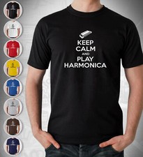 Harmonica Music T Shirt Gift