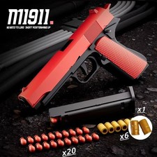 1911 Red Toy Pistol Shell