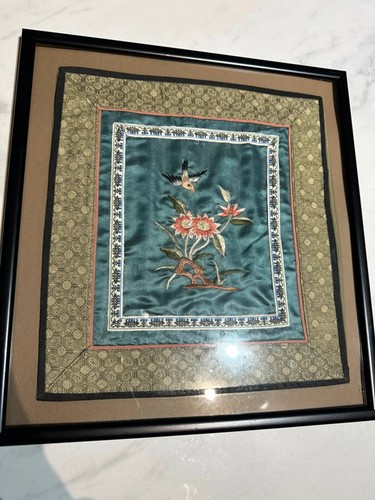 Vintage framed chinese - framed,