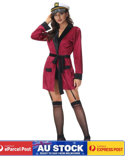 N875 sexy smoking jacket robe - smoking,